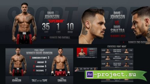 Videohive - Sport Fight Night Package - 50214937 - Project for After Effects