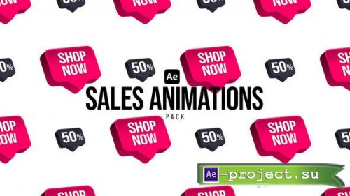 Videohive - Sales Animations Pack - 50268368 - Project for After Effects