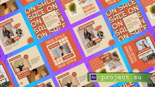 Videohive - Milan Fashion Sale Posts - 50268486 - Project for After Effects