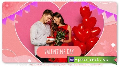 Videohive - Valentine Day - Romantic Intro - 50248203 - Project for After Effects
