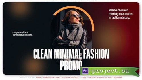 Videohive - Minimalistic Fashion Promo - 50242442 - Project for After Effects