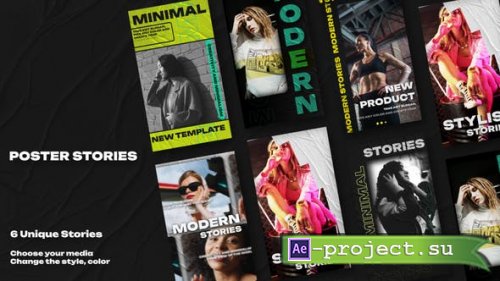 Videohive - Poster Stories - 50255069 - Project for After Effects