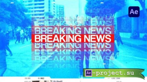 Videohive - Breaking News Report Promo - 50240356 - Project for After Effects