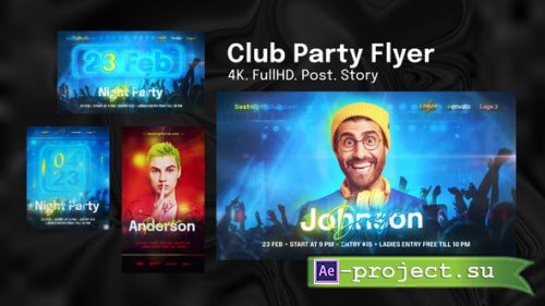 Videohive - Club Party Flyer - 50267245 - Project for After Effects