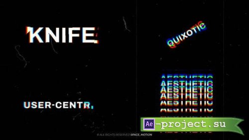 Videohive - RGB Text Animation_ AE - 50257833 - Project for After Effects