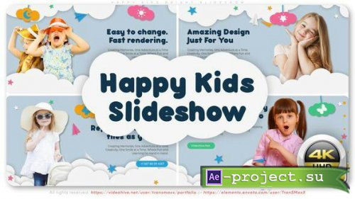 Videohive - Happy Kids Bright Slideshow - 50283835 - Project for After Effects