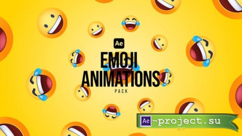 Videohive - Emoji Animations Pack - 50295893 - Project for After Effects