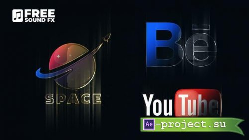 Videohive - Elegant Glossy Logo with Metal Edge - 50280717 - Project for After Effects