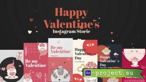 Videohive - Happy Valentines Instagram Storie - 50302602 - Project for After Effects