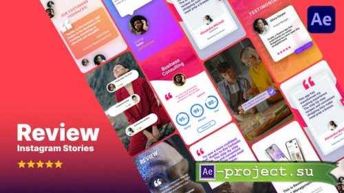 Videohive - Instagram Review Stories - 50301984 - Project for After Effects