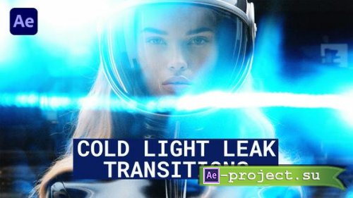 Videohive - Cold Light Leak Transitions | After Effects - 50281430 - Project for After Effects