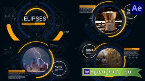 Videohive - Elipses Slides | After Effects - 50309325 - Project for After Effects