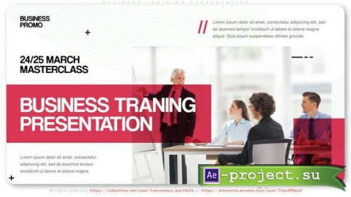 Videohive - Business Training Presentation - 50319647 - Project for After Effects