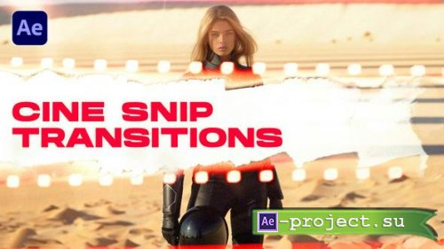 Videohive - Cine Snip Transitions | After Effects - 50327044 - Project for After Effects