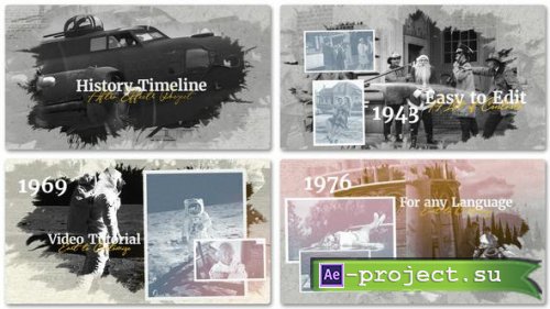 Videohive - History Timeline Slideshow - 50319904 - Project for After Effects