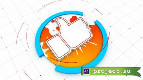 Videohive - Thumb Like Logo - 50332222 - Project for After Effects