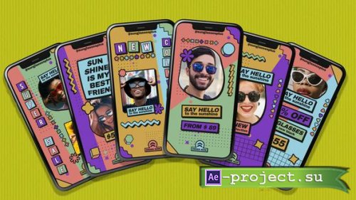 Videohive - Lively Instagram Stories - 50313997 - Project for After Effects
