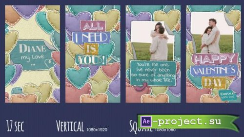 Videohive - Lively Valentine Intro - 50326960 - Project for After Effects