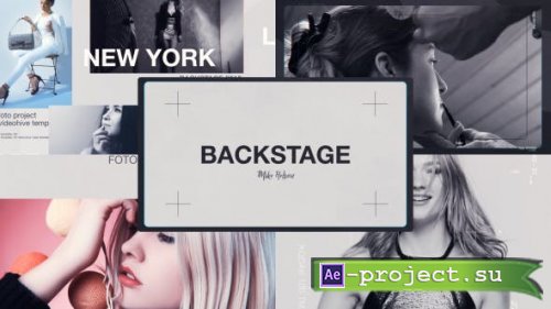 Videohive - Backstage - 21049374 - Project for After Effects