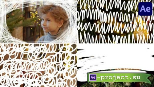 Videohive - Snow Scribble Transitions | After Effects - 50327453 - Project for After Effects