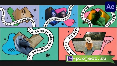 Videohive - Bold Shapes Slides for After Effects - 50344080 - Project for After Effects