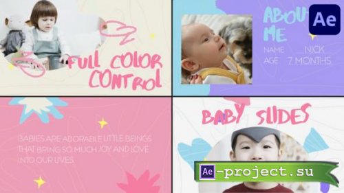 Videohive - Baby Slides for After Effects - 50328220 - Project for After Effects