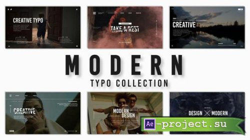 Videohive - Modern Typography - 50363948 - Project for After Effects