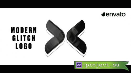 Videohive - Modern Glitch Logo - 50353418 - Project for After Effects