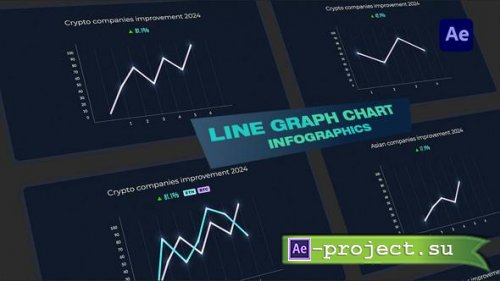Videohive - Line Graph Chart Infographics - 50381564 - Project for After Effects