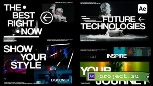 Videohive - Modern Posters For After Effects - 50408698 - Project for After Effects