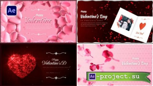 Videohive - Valentines Day Greetings Pack - 50411164 - Project for After Effects