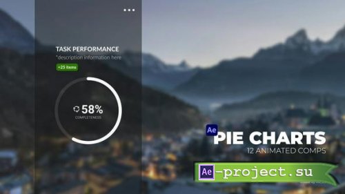 Videohive - Infographics Pie Charts - 50384981 - Project for After Effects