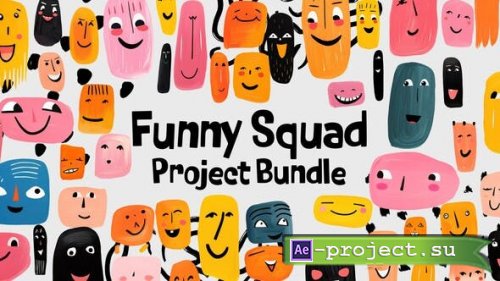 Videohive - Funny Squad Bundle - 50417654 - Project for After Effects