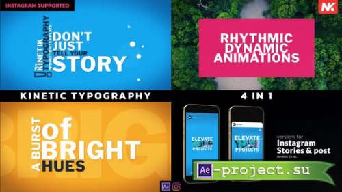 Videohive - Kinetic Typography - 50297671 - Project for After Effects