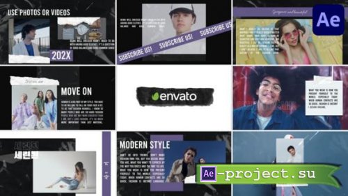 Videohive - Torn Scenes for After Effects - 50357929 - Project for After Effects