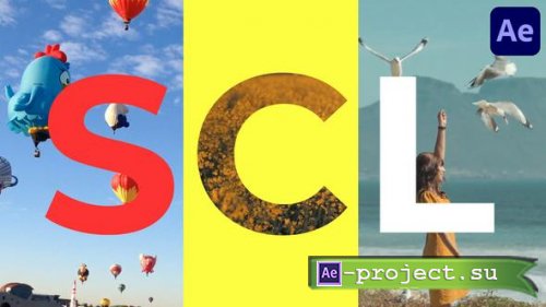 Videohive - Slideshow Character Letters for After Effects - 50357819 - Project for After Effects