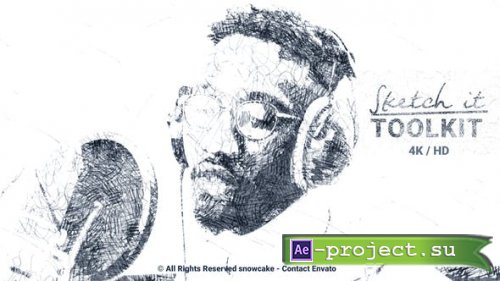 Videohive - Sketch It Toolkit - 50430593 - Project for After Effects