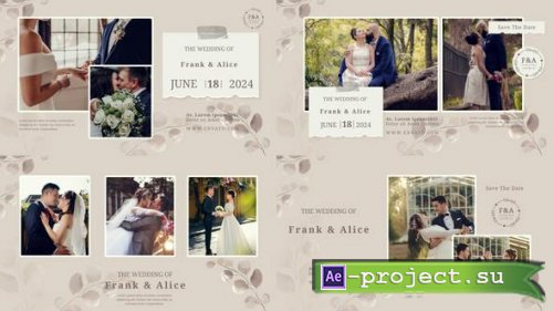 Videohive - Wedding slideshow - 50465469 - Project for After Effects