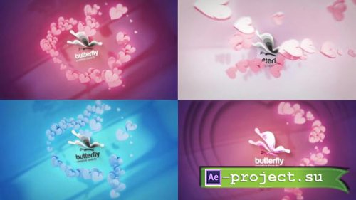 Videohive - Romantic Lovely Hearts - 50437076 - Project for After Effects