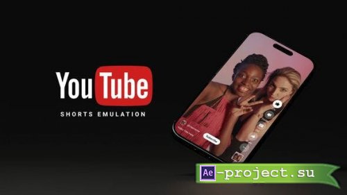 Videohive - YouTube Shorts Emulation - 50271589 - Project for After Effects