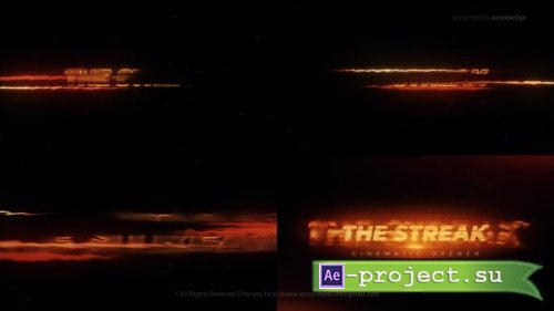 Videohive - The Streak Cinematic Opener - 50428637 - Project for After Effects