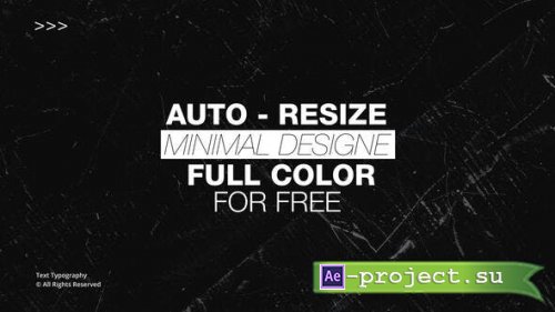 Videohive - Text-Box Typography | After Effects - 50171492 - Project for After Effects
