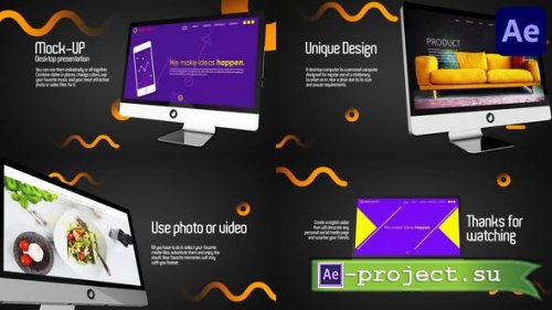 Videohive - Mock Up Desktop Presentation | After Effects - 50500280 - Project for After Effects