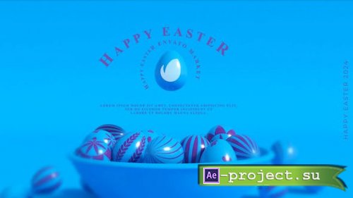 Videohive - Happy Easter Logo - 50516449 - Project for After Effects