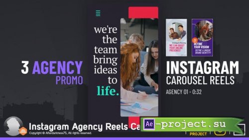 Videohive - Instagram Agency Reels Carousel - 50328206 - Project for After Effects