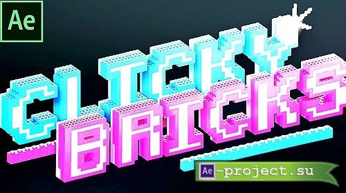 Clicky Bricks Assets & Type 2223956 - After Effects Templates