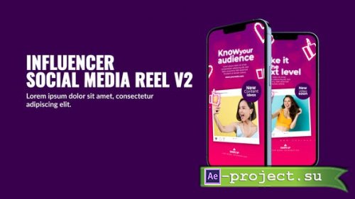 Videohive - Influencer Social Media Reel V2 - 50519844 - Project for After Effects
