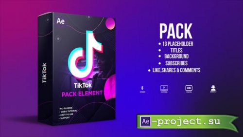 Videohive - TikTok Pack - 50540333 - Project for After Effects