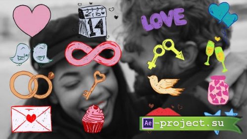 Videohive - Love Elements Pack - 50535101 - Project for After Effects