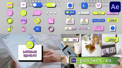 Videohive - Interface Elements for After Effects - 50481520 - Project for After Effects